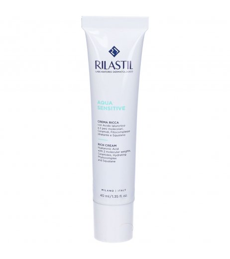 Rilastil Aqua Sensitive Crema Ricca Per Pelli Sensibili Secche O Molto Secche 40ml