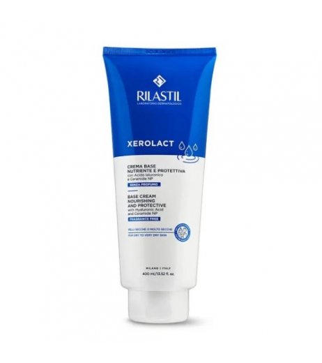 Rilastil Xerolact Crema Base Nutriente E Protettiva Pelli Secche O Molto Secche 400ml