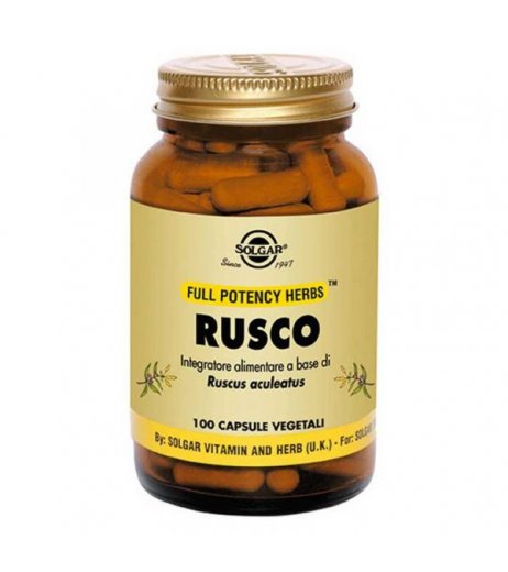 Rusco 100 Capsule Vegetali Solgar