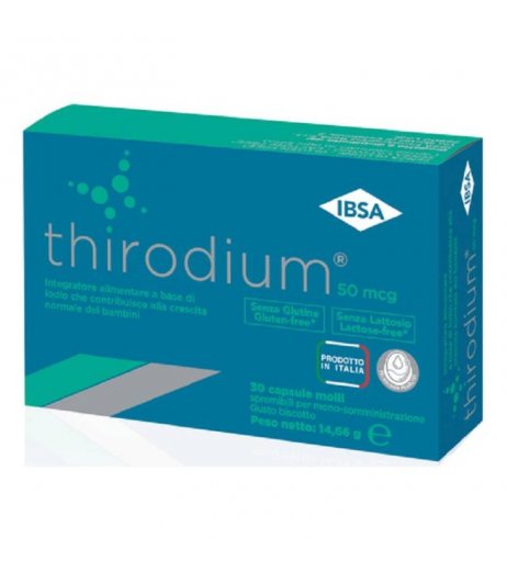 Thirodium 50 Mcg Integratore Di Iodio 30 Capsule Molli