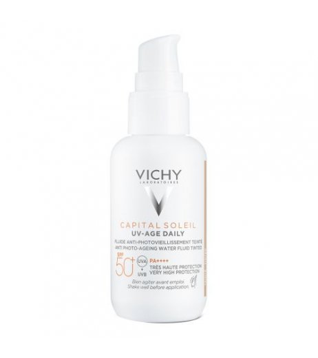 Vichy Capital Soleil Uv-Age Tinted 50+ 40 Ml Vichy Capital Soleil Uv-Age Tinted 50+ 40 Ml