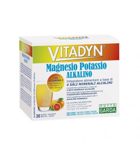 Vitadyn Magnesio Potassio Alkalino 30 Bustine