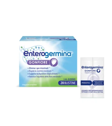 ENTEROGERMINA GONFIORE  20 BUSTINE (bipartite)