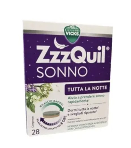 VICKS ZZZQUIL SONNO TUTTA28CPR