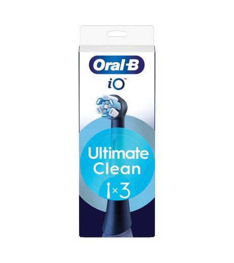 ORAL-B IO Ref.U-Clean Nero 3 PEZZI