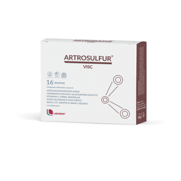 Artrosulfur Visc 16 bustine integratore per articolazioni e cartilagine