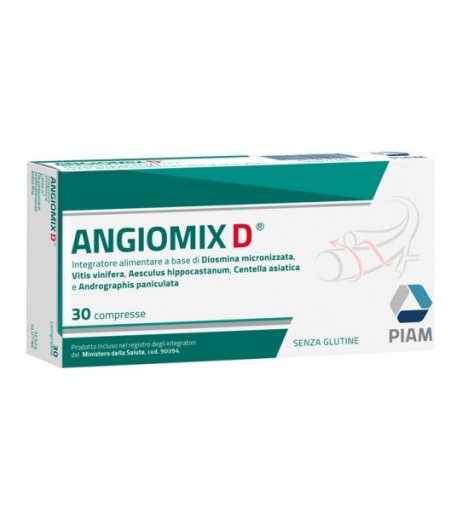 Angiomix D 30 Compresse Integratore di Piam per la microcircolazione
