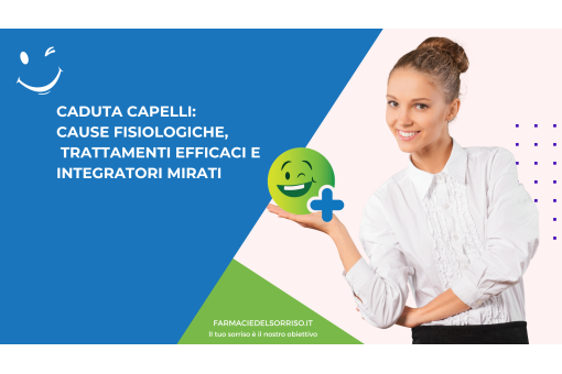 Caduta capelli: cause fisiologiche, trattamenti efficaci e integratori mirati