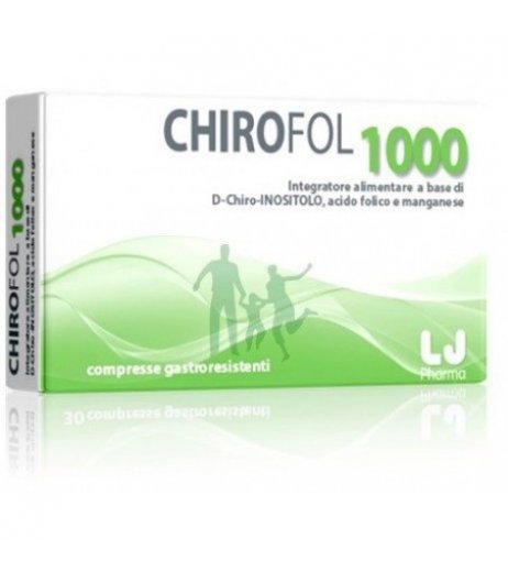 Chirofol 1000 - Integratore Per La Fertilita 16 Compresse - Farmitalia Srl