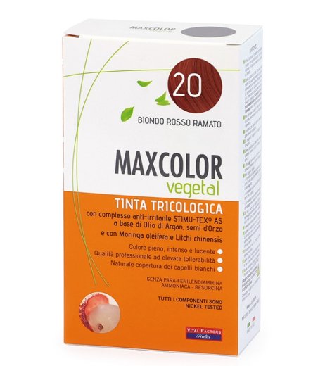 MAX COLOR VEGETAL TINT 20 140M