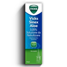 Vicks Sinex Aloe 15 ml 0,05% soluzione da nebulizzare Vicks Sinex Aloe 15 ml 0,05% soluzione da nebulizzare