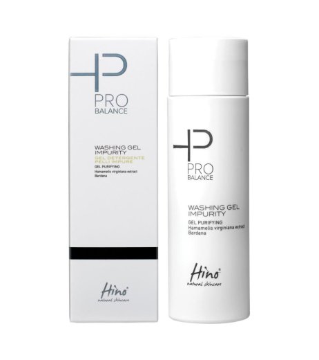 Hino HNS Pro Balance Washing Gel Impurity Gel Detergente Pelli Impure 200ml
