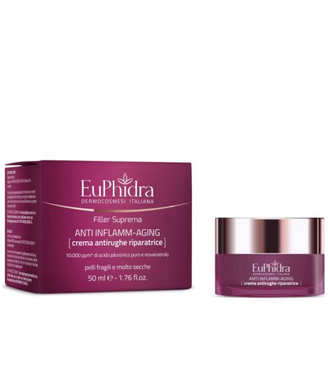 Euphidra Filler Anti Inflamm-aging Crema Antirughe Riparatrice