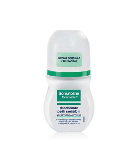 Somatoline deodorante roll-on per pelli sensibili 125 ml in offerta