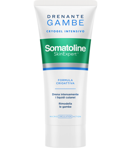 Somatoline Drenante Gambe formula Crioattiva intensiva gel da 200 ml in offerta