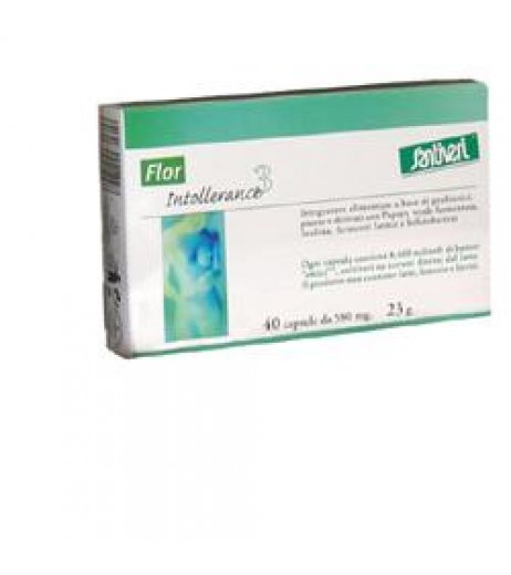 FLOR INTOLLERANCE 3 40CAPS