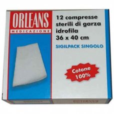 GARZA ORLEANS 10X10CM 100PZ