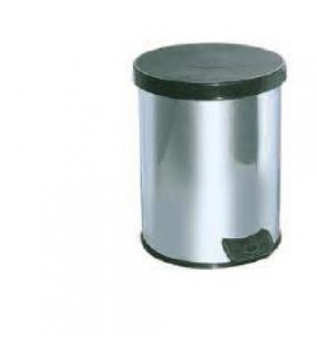 BIDONE PORTA RIFIUTI INOX
