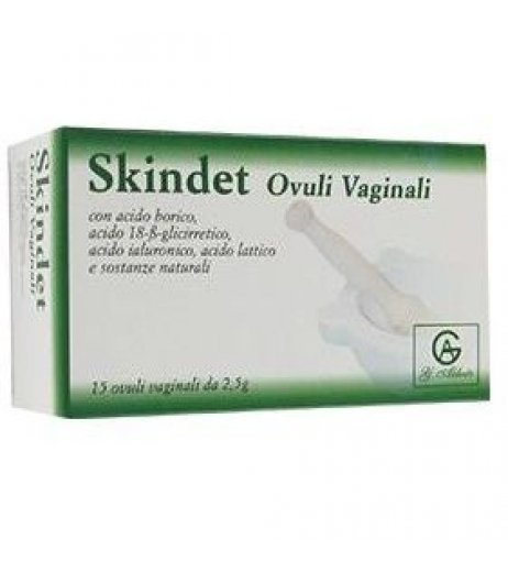 SKINDET OVULI VAG 15OV 2,5G SKINDET OVULI VAG 15OV 2,5G
