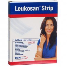 CER LEUKOSAN STRIP 6X38MM 2BX6