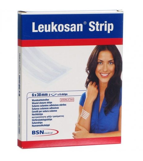 CER LEUKOSAN STRIP 6X38MM 2BX6 CER LEUKOSAN STRIP 6X38MM 2BX6