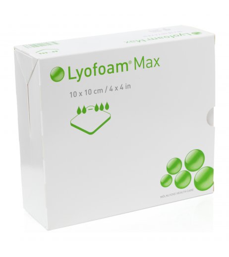 LYOFOAM MAX MEDIC 10X10CM 10PZ