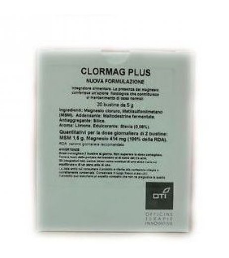 CLORMAG PLUS N FORMULA 20BUS