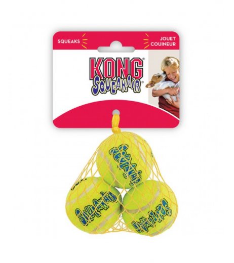 KONG SQUEAKAIR TENNIS BALLS XS