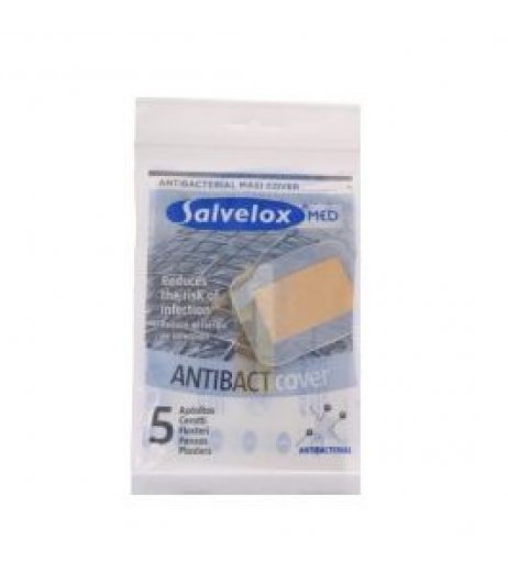 SALVELOX MED ANTIBACTCOVER 5P