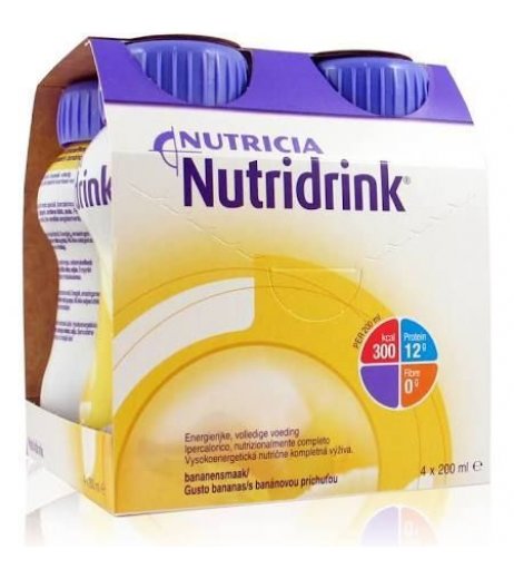 NUTRIDRINK BANANA 4X200ML