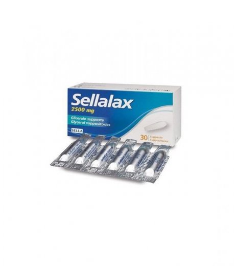 SELLALAX 2500MG SUPP GLIC 30PZ SELLALAX 2500MG SUPP GLIC 30PZ