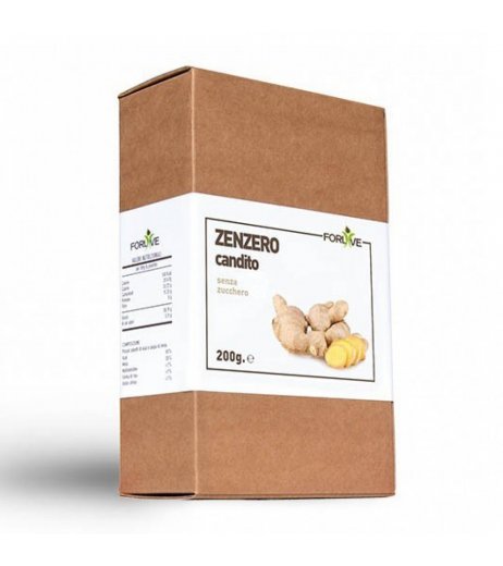 ZENZERO CANDITO 200GR FORLIVE
