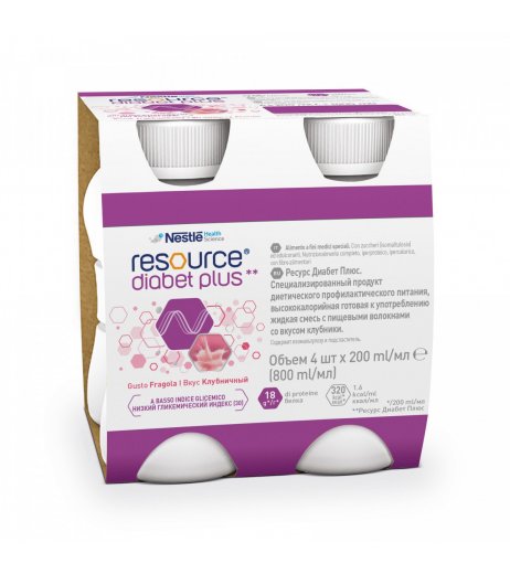 RESOURCE DIABET PLUS FRAGOLA