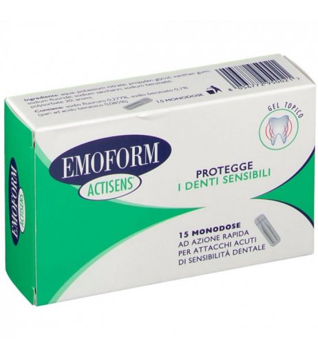 EMOFORM ACTISENS GEL 15DOSI