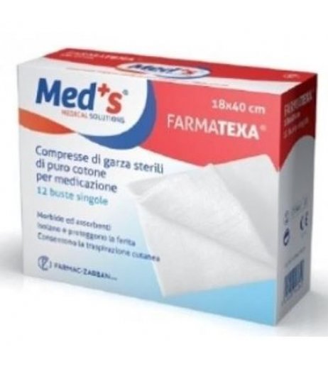 MEDS GARZA 12/8 10X10CM 100PZ