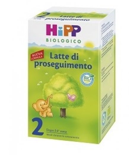 HIPP BIO 2 LATTE POLV 600G
