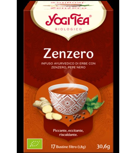 YOGI TEA ZENZERO 30,6G