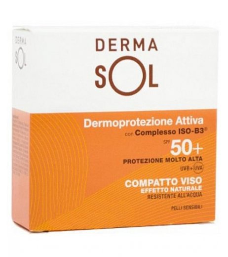 DERMASOL COMPATTO VISO NAT 10G