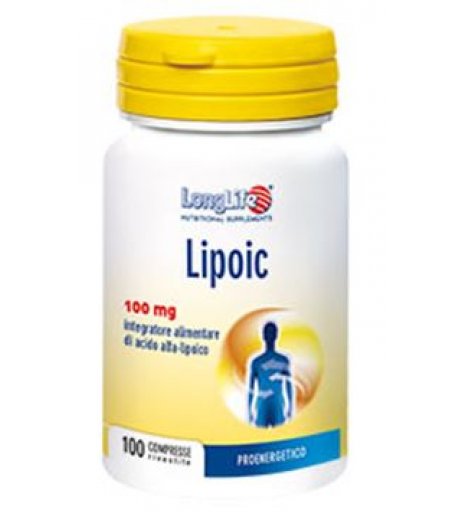 LONGLIFE LIPOIC 100MG 100CPS