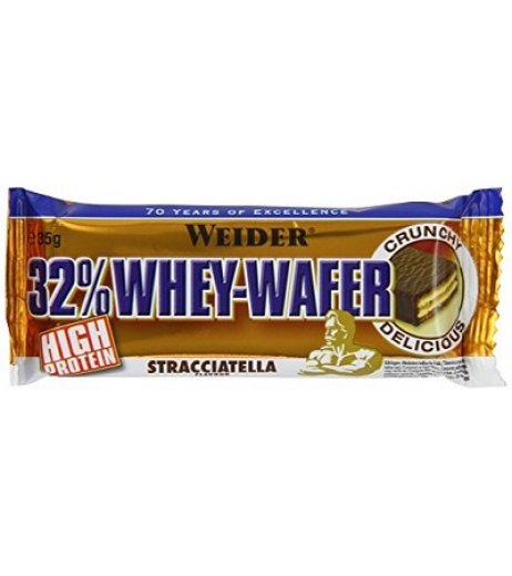 WEIDER 32% WHEY WAFER STRAC35G