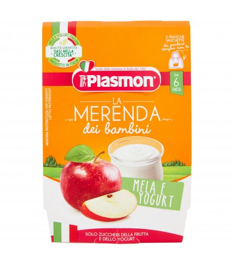 PLASMON MELA YOG AS 2X120G