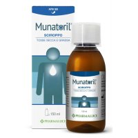 Munatoril 150 ml sciroppo per tosse secca e grassa per adulti e bambini - Pharmaluce Srl