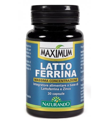 MAXIMUM LATTOFERRINA 30CPS