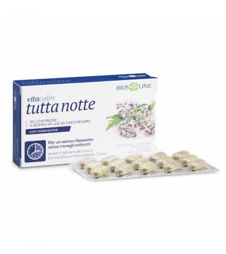 VITACALM TUTTA NOTTE MEL 30CPR
