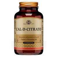 CAL D Citrato 60 Tav.SOLGAR