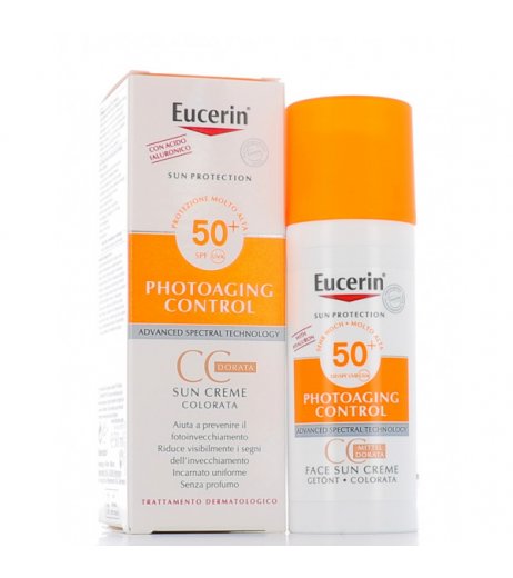 Eucerin Photoaging Control Sun CC Creme Dorata SPF 50+ 