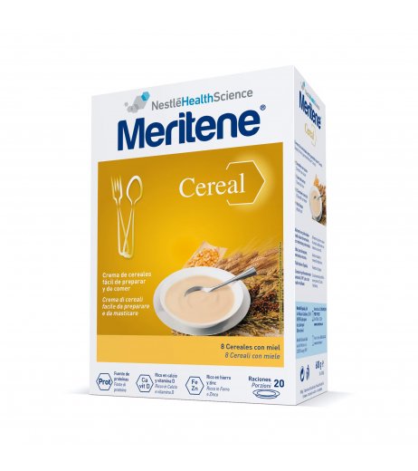 MERITENE 8CEREALI MIELE 2X300G