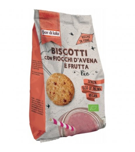 BISCOTTI CEREALI E FRUTTA BIO