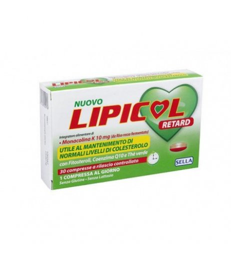 LIPICOL RETARD 30CPR