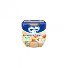 MELLIN MER LATTE BISC 2X100G